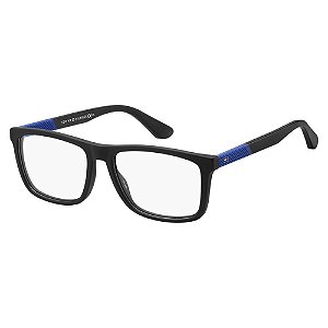 Óculos de Grau Tommy Hilfiger TH 1561/55 Preto Fosco