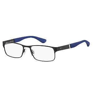 Óculos de Grau Tommy Hilfiger TH 1523/54 Preto Fosco