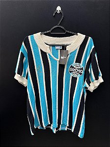 CAMISA DO GRÊMIO 1977 RETRÔ TRICOLOR #9  - M
