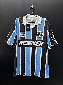 CAMISA DO GRÊMIO 1995 TRICOLOR #10 (BORDA AZUL) - G