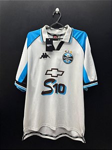 CAMISA DO GRÊMIO 2000 BRANCA S10 #4 - G