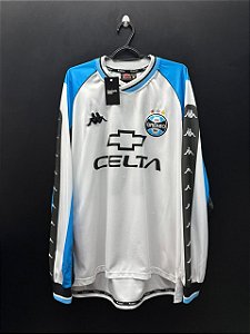 CAMISA DO GRÊMIO 2000 BRANCA CELTA #10 - GG (MANGA LONGA)