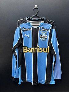 CAMISA DO GRÊMIO 2010 TRICOLOR #3 - G (MANGA LONGA)