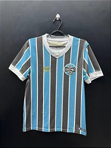 CAMISA DO GRÊMIO RETRO UMBRO 1983 TRICOLOR #7  - P