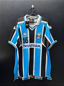 CAMISA DO GRÊMIO 2001 TRICOLOR #16 - G