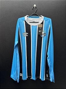 CAMISA DO GRÊMIO 2025 TRICOLOR S/N - GG (MANGA LONGA)