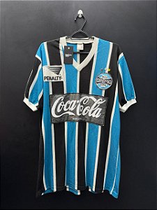 CAMISA DO GRÊMIO 1991 TRICOLOR S/N - GG