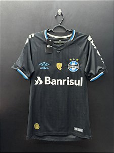 CAMISA DO GRÊMIO 2018 PRETA #9 D. TARDELLI - P