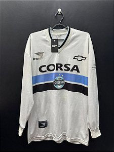 CAMISA DO GRÊMIO 1998 BRANCA #23 - G (MANGA LONGA)