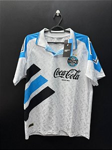 CAMISA DO GRÊMIO 1993 RETRO BRANCA LICENCIADA S/N - P