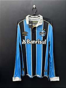CAMISA DO GRÊMIO 2019 TRICOLOR S/N - M (MANGA LONGA)