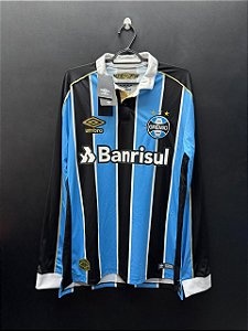 CAMISA DO GRÊMIO 2019 TRICOLOR S/N - M (MANGA LONGA)