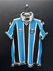 CAMISA DO GRÊMIO 2001 TRICOLOR S/ PATROCÍNIO #10 - P