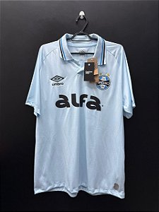 CAMISA DO GRÊMIO 2025 CELESTE TORCEDOR ALFA S/N