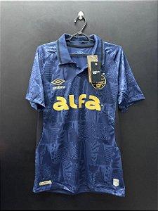 CAMISA DO GREMIO 2025 PAMPA MARINHO TORCEDOR - P