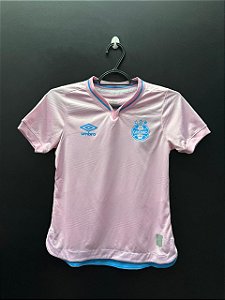 CAMISA DO GREMIO 2024 OUTUBRO ROSA INFANTIL