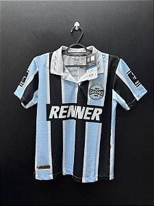 CAMISA DO GRÊMIO 1995 TRICOLOR RETRO LICENCIADA #16 - (FEMININA)