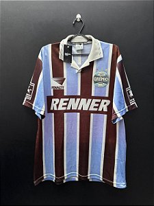 CAMISA DO GRÊMIO 1995 TRICOLOR #9 - GG (BORDA AZUL)