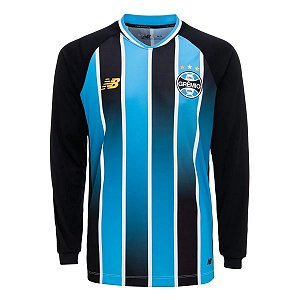 CAMISA DO GRÊMIO 2026 HOME MASCULINA (MANGA LONGA)