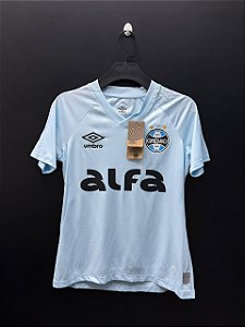 CAMISA DO GRÊMIO 2025 CELESTE TORCEDORA ALFA S/N - (FEMININA)