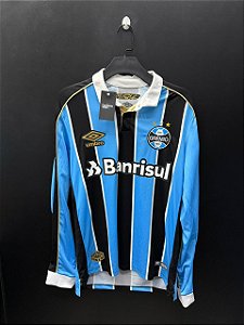CAMISA DO GRÊMIO 2019 TRICOLOR S/N - M (MANGA LONGA)