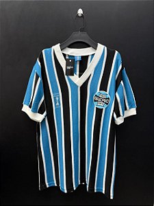 CAMISA DO GRÊMIO 1983 RETRO LICENCIADA TRICOLOR #7 - EXG