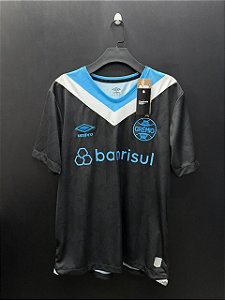 CAMISA DO GRÊMIO 2024 PRETA TORCEDOR #10 - G