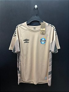 CAMISA DO GREMIO 2025 GOLEIRO MARROM JOGADOR