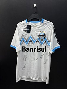 CAMISA DO GRÊMIO 2014 BRANCA #15 BRESSAN - G