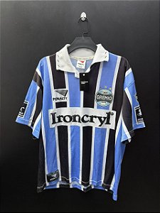 CAMISA DO GRÊMIO 1997 TRICOLOR #7 - GG (Encurtada)