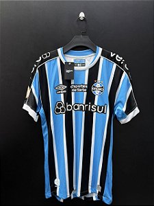 CAMISA DO GRÊMIO 2023 TRICOLOR BRASILEIRÃO #36 NATÃ - M