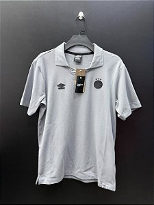 CAMISA DO GRÊMIO 2025 POLO VIAGEM CINZA - M