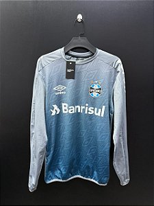 MOLETOM DO GRÊMIO 2020 TREINO CINZA - PP