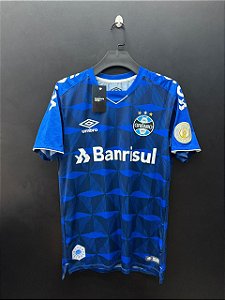 CAMISA DO GRÊMIO BRASILEIRÃO 2019 AZUL #14 M. HENRIQUE - P