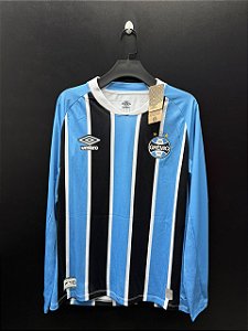 CAMISA DO GRÊMIO 2025 TRICOLOR S/N - M (MANGA LONGA)
