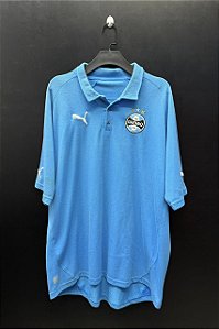 CAMISA DO GRÊMIO POLO PUMA AZUL CELESTE - 5G