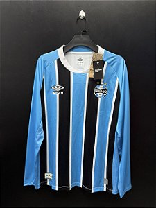 CAMISA DO GRÊMIO 2025 TRICOLOR S/N - M (MANGA LONGA)