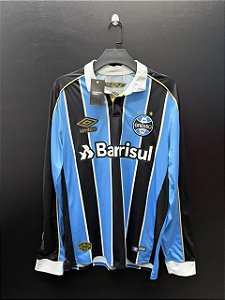 CAMISA DO GRÊMIO 2019 TRICOLOR S/N - M (MANGA LONGA)