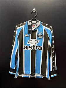 CAMISA DO GRÊMIO 2000 TRICOLOR ASTRAS #10 - 8 (INFANTIL)