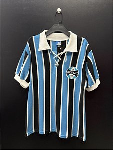 CAMISA DO GRÊMIO 1929 RETRO TRICOLOR LICENCIADA #7 - EG