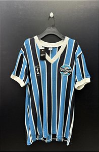 CAMISA DO GRÊMIO 1983 RETRO TRICOLOR LICENCIADA #7 - EG