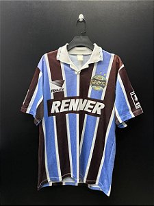 CAMISA DO GRÊMIO 1995 TRICOLOR #9 - G (BORDA AZUL)