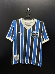 CAMISA DO GRÊMIO 1983 RETRO TRICOLOR PUMA #7 - GG (FEMININA)