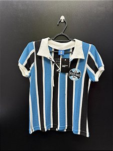 CAMISA DO GRÊMIO 1929 RETRO TRICOLOR LICENCIADA #7 - M (FEMININA)