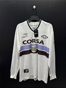 CAMISA DO GRÊMIO 1998 BRANCA #17 - M (MANGA LONGA)