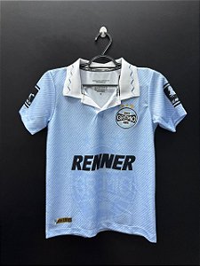 CAMISA DO GRÊMIO 1995 RETRO CELESTE S/N - (INFANTIL)
