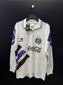 CAMISA DO GRÊMIO 1993 BRANCA #10 - GG (MANGA LONGA)