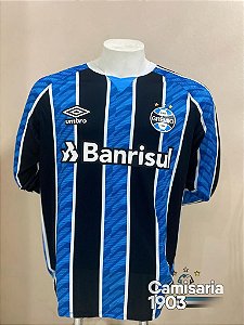 Camisa do Grêmio 2020 Manga Longa S/N - P GG - Camisaria 1903