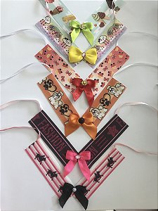 10 Gargantilha luxo câes gato. Gargantilha pet banho tosa