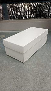 CAIXA BRANCA PARA CALÇADO FUNDO E TAMPA - 295X140X105 - 50 UNIDADES